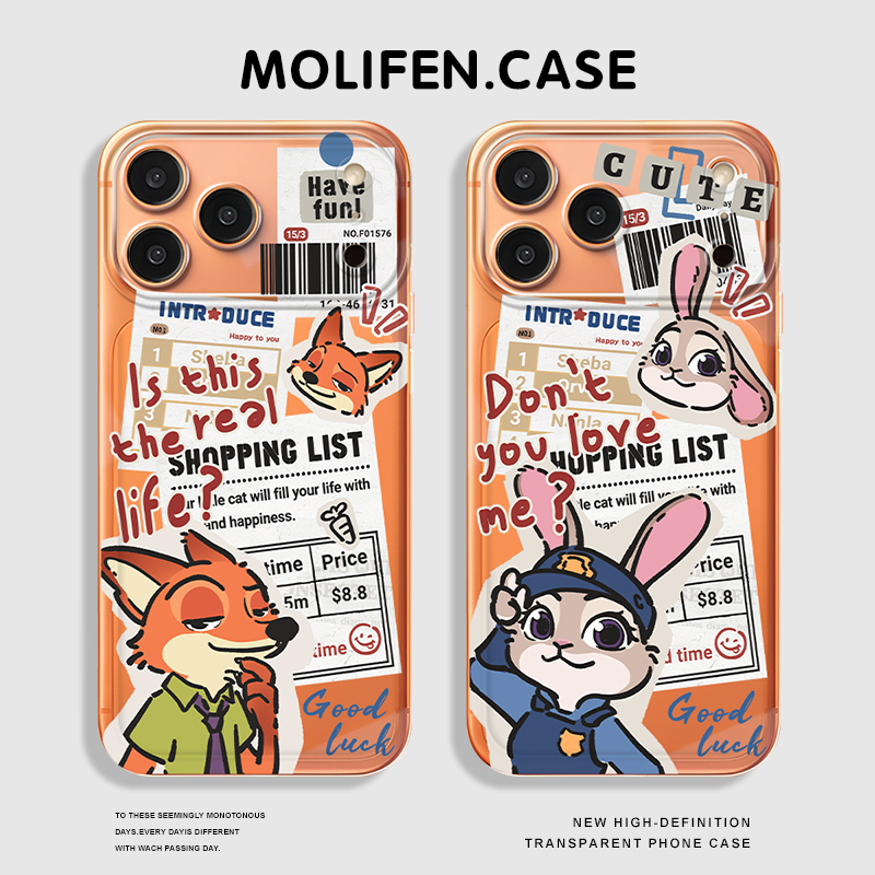 疯狂动物城2适用iphone16手机壳