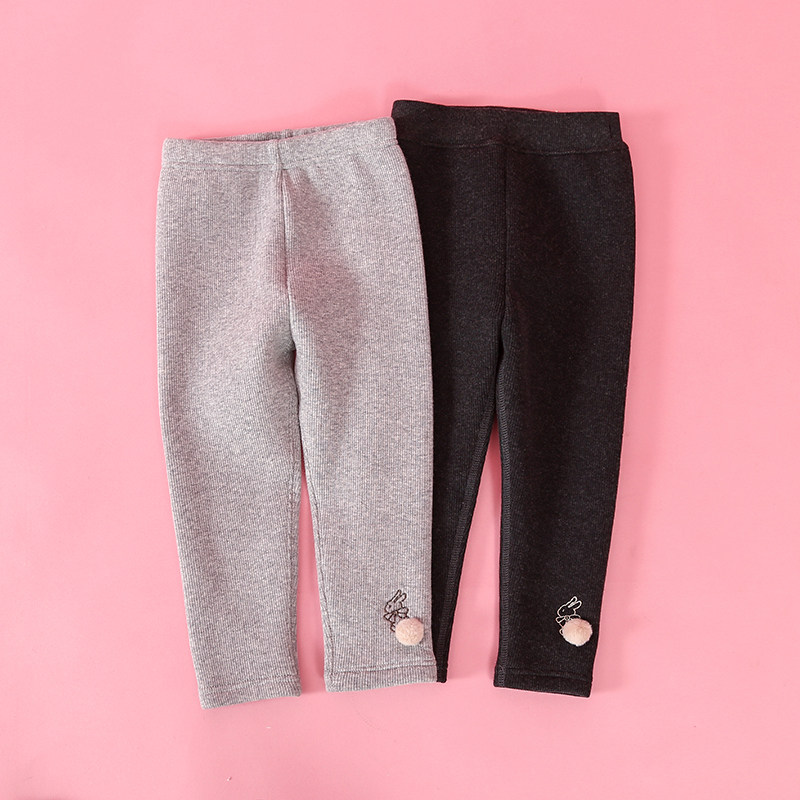 女童一体绒打底裤秋冬装2025新款儿童洋气女宝宝小童保暖加绒裤子,童装/婴儿装/亲子装,裤子,淘宝优惠券,粉丝福利购,淘宝优惠卷