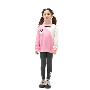 【伶仃澜澜】女童中国风卫衣春季2026新款儿童洋气女宝宝上衣春秋