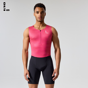 零阻力田径紧身连体服高弹短跑体考训练比赛跨栏跳远接力队服定制