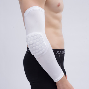 Elastic Basketball Arm Sport Pad Support Sleeve Safety Elbow