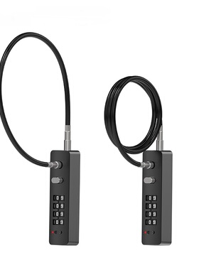 Password lock Padlock Resettable wire cable lock多用途密码锁