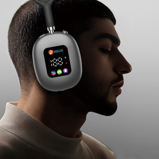 Headphones Earphones With Screen 无线头戴耳机 Touch Wireless