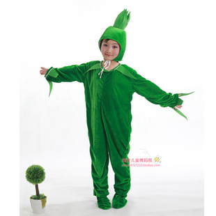儿童大树舞蹈服装小草水草海草棕树老树爷爷角色扮演服装六一新款