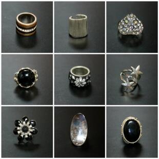 J6中古vintage饰品海外回流戒指