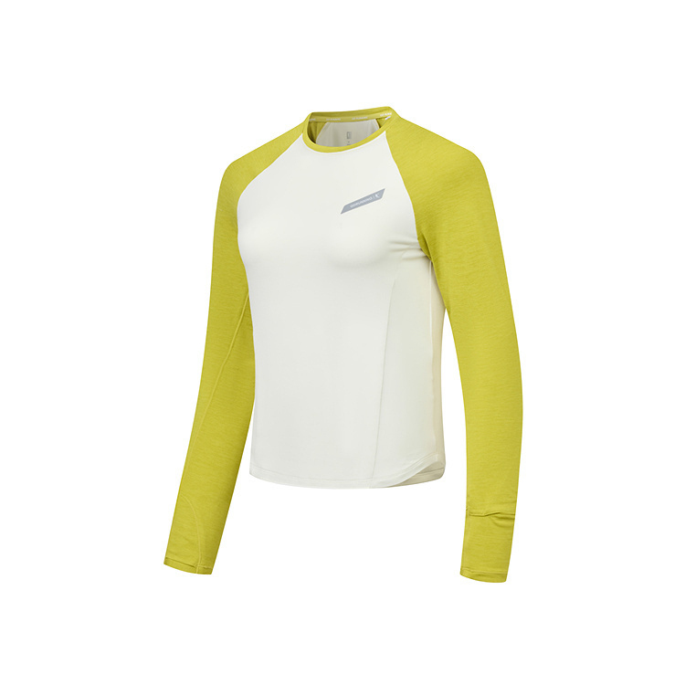 乔丹透气吸汗跑步长袖T女款