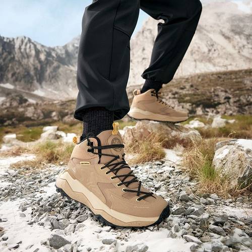 乔丹男越野鞋秋冬防滑耐磨户外防滑减震高帮运动鞋QDF073254917T