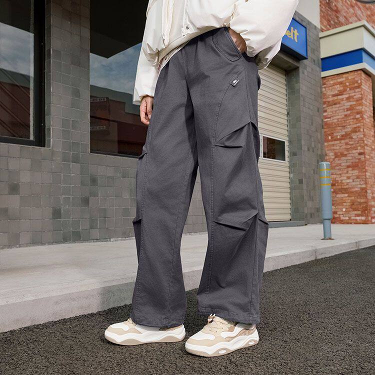 乔丹质燥休闲长裤女2025秋季宽松时尚蕉虑联名运动裤QDLKX2254523