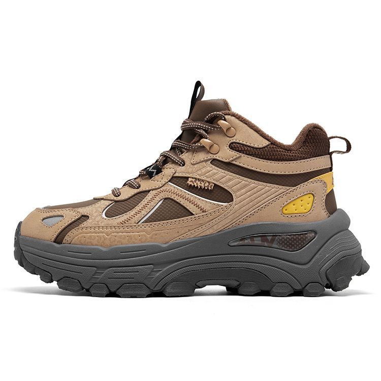 乔丹户外棉鞋女2025冬季新款保暖防滑轻便时尚厚底增高运动休闲鞋