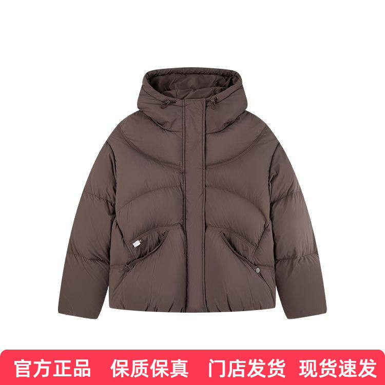 乔丹梭织羽绒服女2025冬季保暖防风休闲宽松运动外套QDLGM2261018,运动服/休闲服装,运动羽绒服,淘宝优惠券,粉丝福利购,淘宝优惠卷