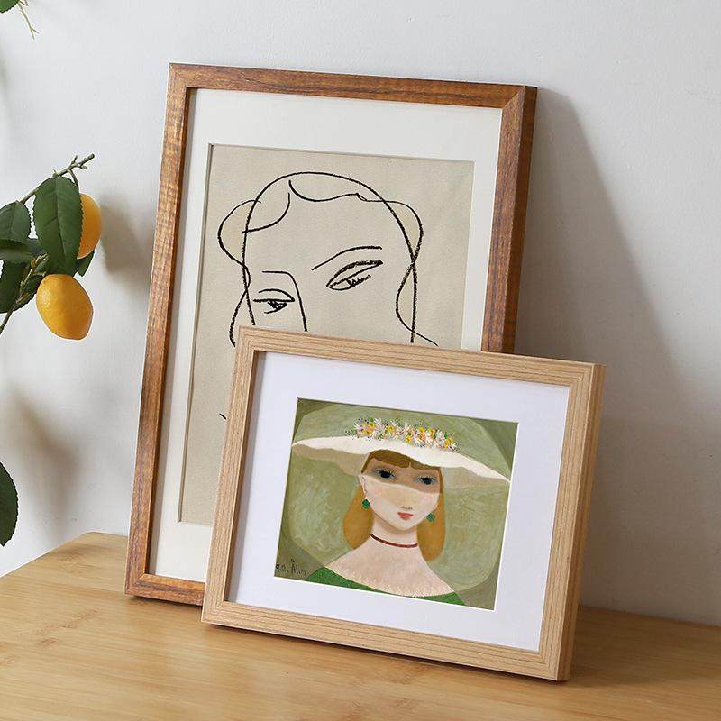 实木相框挂墙16寸a4批发工厂装裱海报8K框架儿童拼图开A34k画框,家居饰品,相框/画框,淘宝优惠券,粉丝福利购,淘宝优惠卷