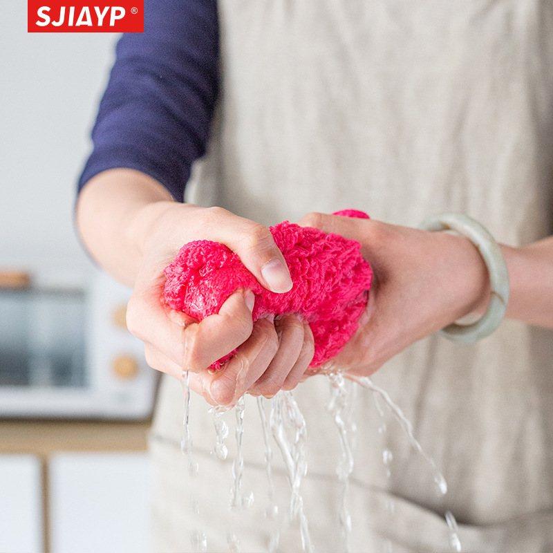 新品 魔力珊瑚绒百洁布厨房抹布家用不沾油洗碗巾吸水抹布25*28,家庭/个人清洁工具,百洁布,淘宝优惠券,粉丝福利购,淘宝优惠卷