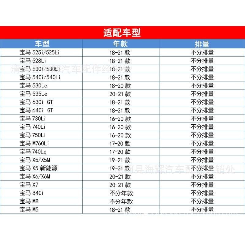 适用于530Li/525/M5/730Li/740/X5/X6/X7/840i空调滤芯格清器