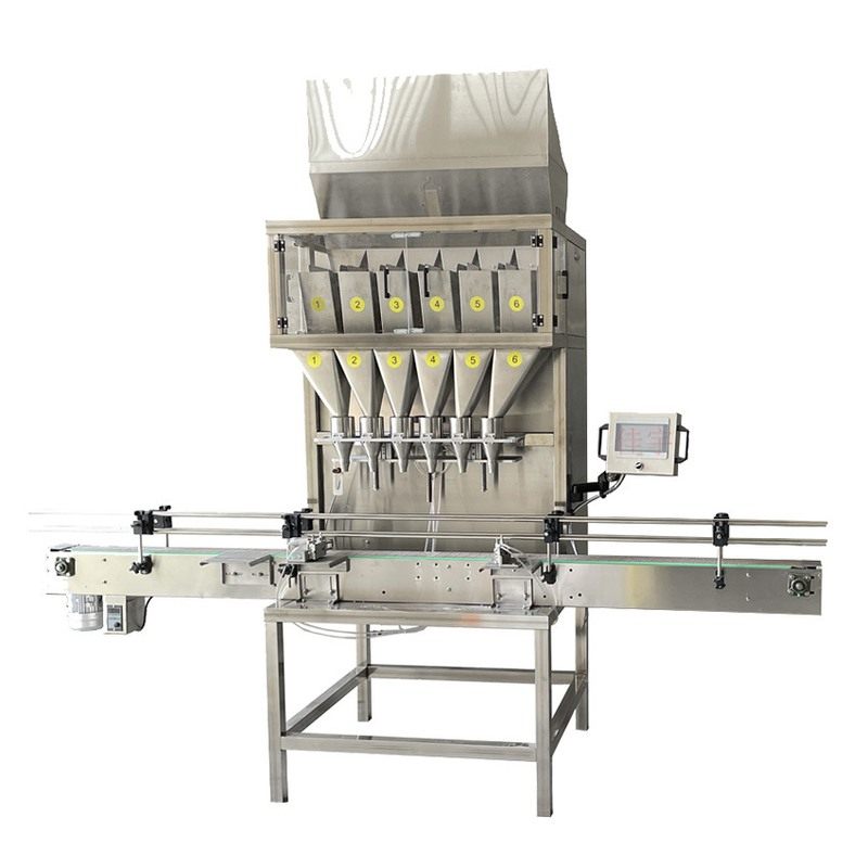 瓶装留香珠分装机 全自动称重洗衣香珠灌装机 高速颗粒灌装机