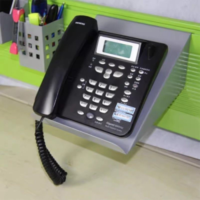 办公家具五金挂件屏风工位钢制挂件盒托架简约式电话挂