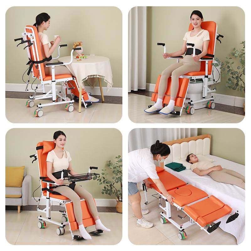 多功能移位机可平躺半躺残疾瘫痪老人护理液压升降床坐便洗澡餐桌,住宅家具,移位机/椅,淘宝优惠券,粉丝福利购,淘宝优惠卷