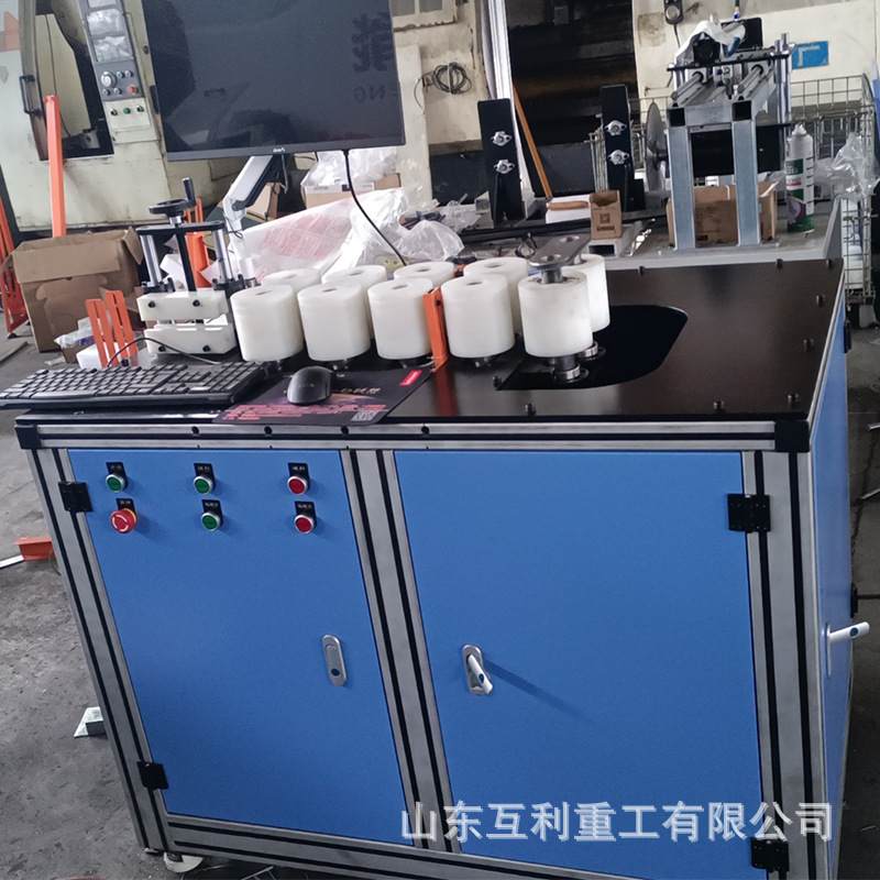 铝材弯圆弯椭圆伺服数控双向铝材折弯机 镜框灯箱弯曲折弯设备