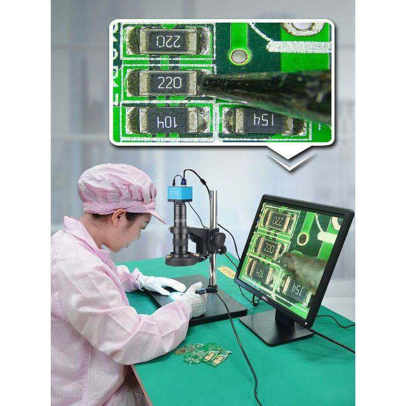 高品GP-660V 电子显微镜测量USB工业高清CCD相机高倍放