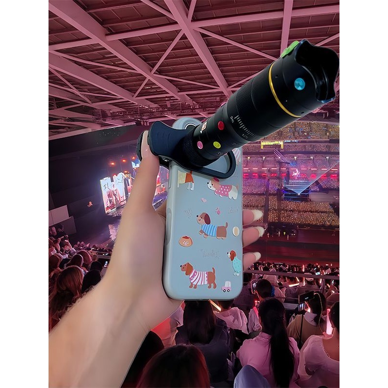 演唱会望远镜手机音乐节专用望远镜拍摄神器36倍手机长焦镜头套装