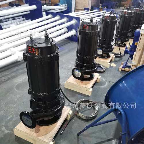 QW/WQ潜水排污泵 排污潜水泵 无堵塞排污泵  带耦合装置潜水泵