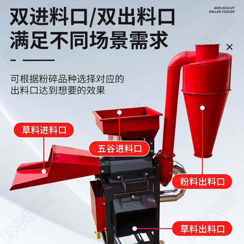干湿两用超细牧草打浆机青草秸秆养殖多功能碎草机家用玉米粉碎机,畜牧/养殖物资,揉丝机,淘宝优惠券,粉丝福利购,淘宝优惠卷