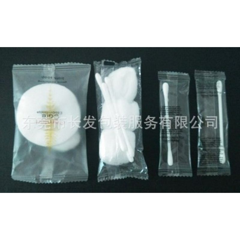 三伺服枕式包装机450X餐具勺子叉子自动包装机卧式热封吸管包装机