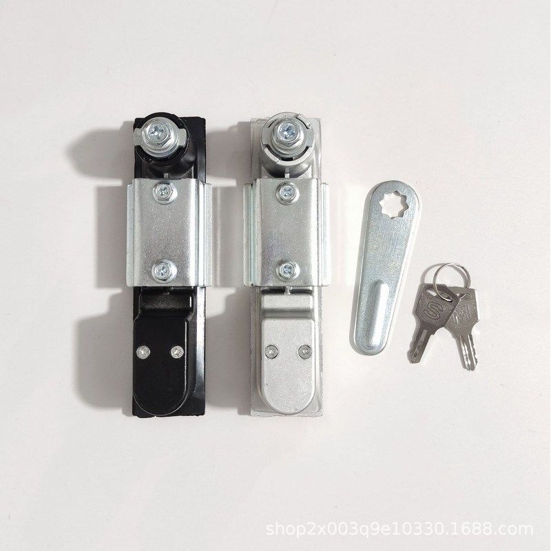 MS818电柜锁配电柜门锁柜MS490高低压电拉锁开关柜设备锁平面