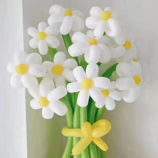 布置长条气球1.8克马魔术造型生日派对卡装饰260长编织