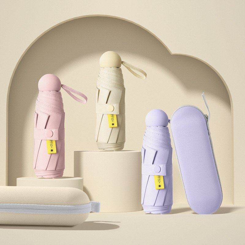 新品 超轻五折太阳伞女黑胶防晒遮阳伞晴雨伞迷你胶囊伞雨伞,居家日用,伞帽,淘宝优惠券,粉丝福利购,淘宝优惠卷