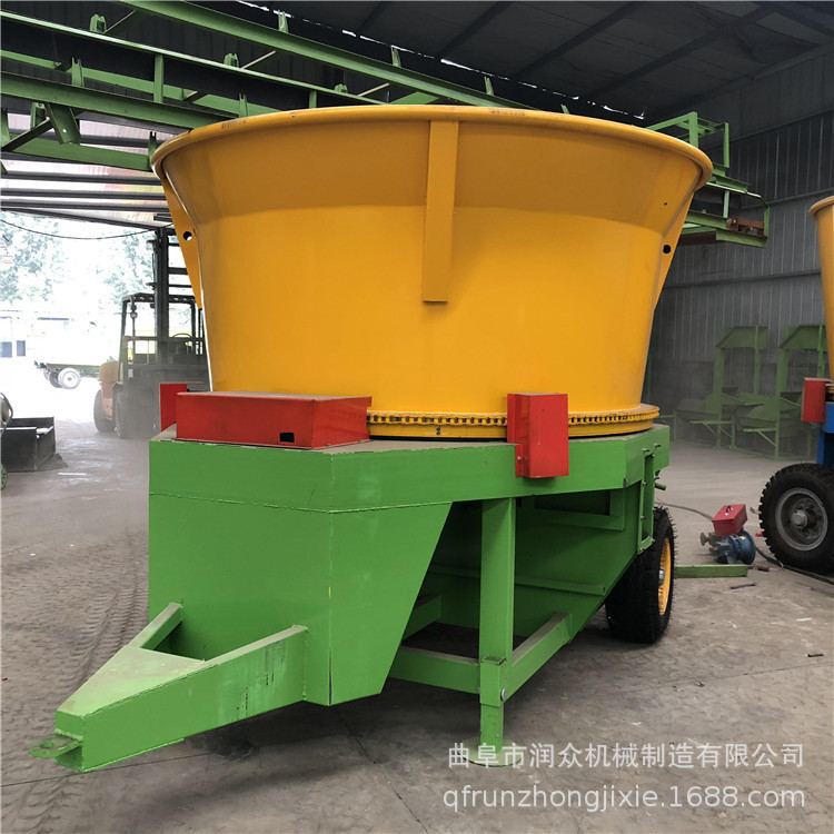 圆筒型秸秆草捆粉碎机养殖场玉米秸秆铡草揉丝机青黄储牧草粉草机