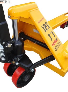 诺力手动液压叉车DF2吨3吨搬运车地牛 手动叉车轮子轮架油泵配件