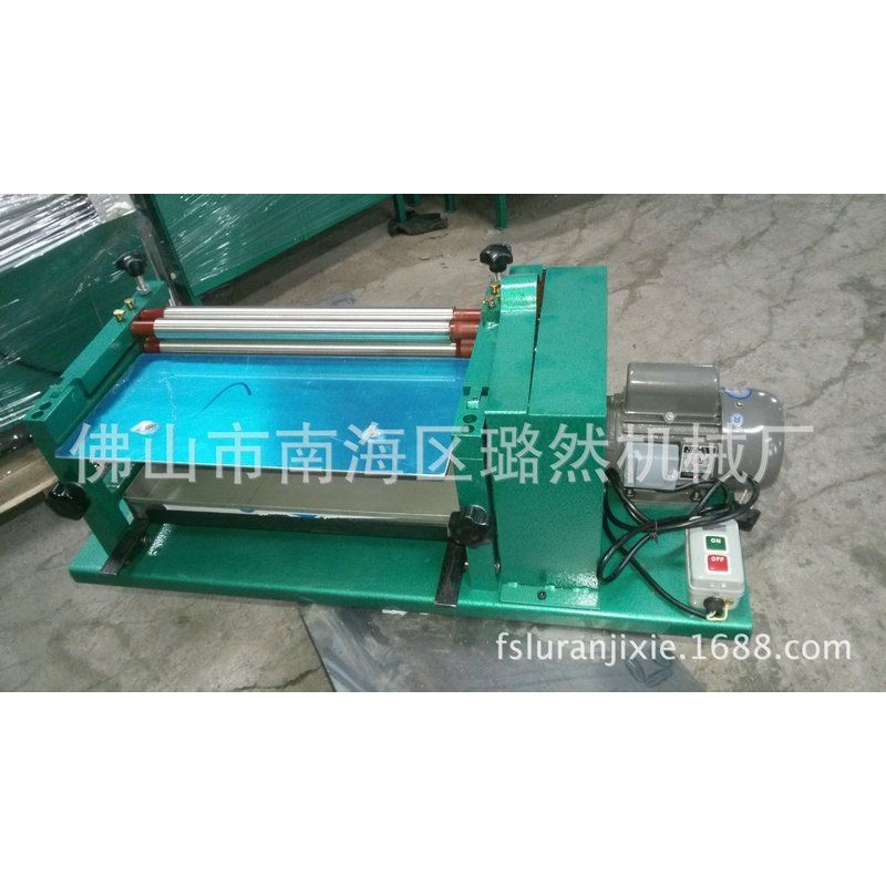 浙江广东制鞋皮革过胶机涂胶机LR380台式调速型专业厂家直销批发