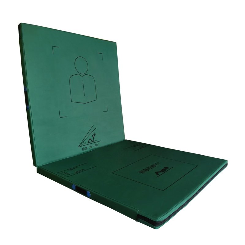 多功能折叠体操垫有机硅帆布训练健身垫仰卧起坐垫子可折叠防滑垫