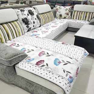 u型沙发套全套组合带贵妃位的欧式高品质通用两面可铺4米内垫子