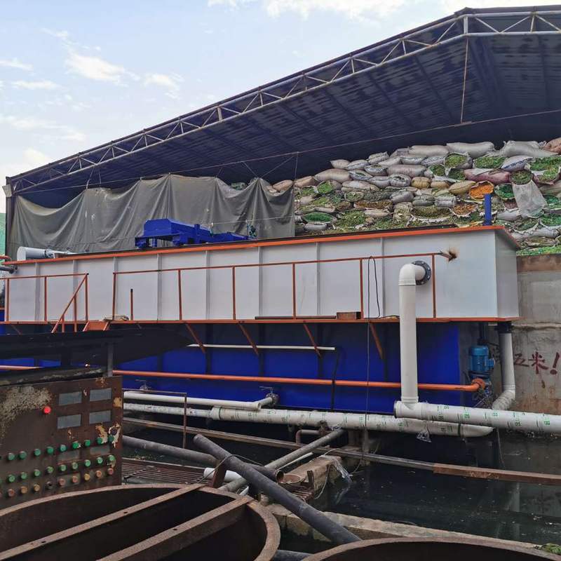 屠宰污水处理设备 牛羊鸭污水处理设备 气浮混凝沉淀一体机装置