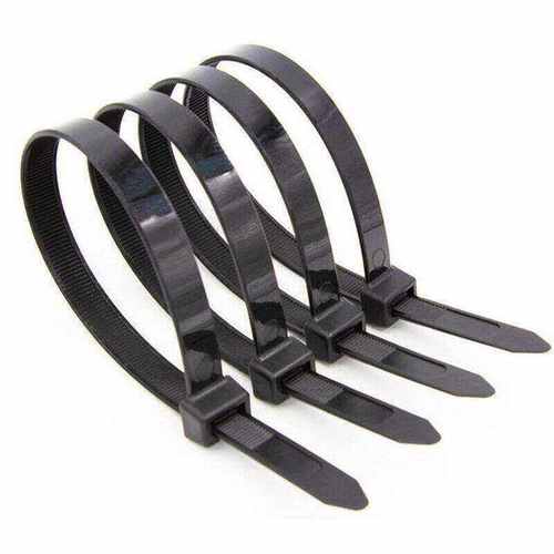 8x350尼龙轧带塑料扎线扣一次性水管绳带扎带捆扎防盗绑带线束