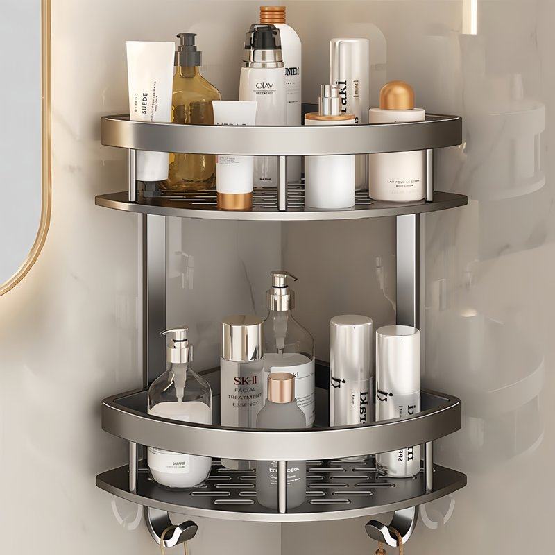 新品 卫生间置物架免打孔浴室三角架壁挂墙上转角厕所洗漱台收纳,家庭/个人清洁工具,浴室角架/置物架,淘宝优惠券,粉丝福利购,淘宝优惠卷