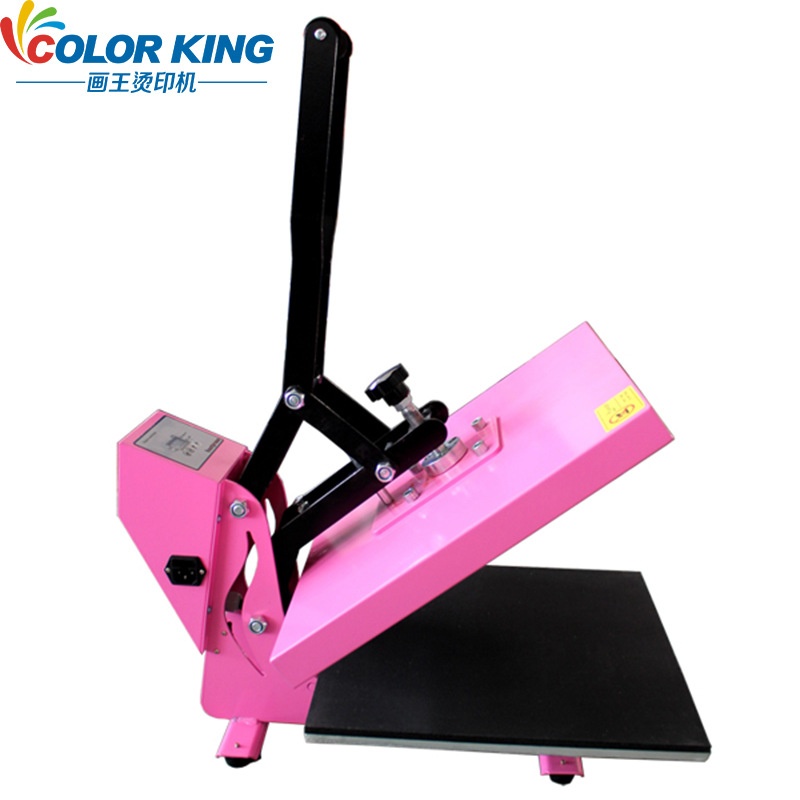厂家供应CK480 38*38cm手动烫画机高压烫画机T恤成衣DIY热转印机