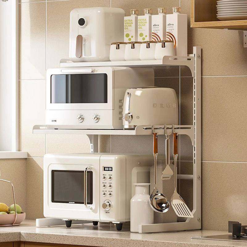 厨房微波炉架置物架多功能多层架子电饭锅台面烤箱支架收纳架家用,厨房/烹饪用具,微波炉置物架,淘宝优惠券,粉丝福利购,淘宝优惠卷