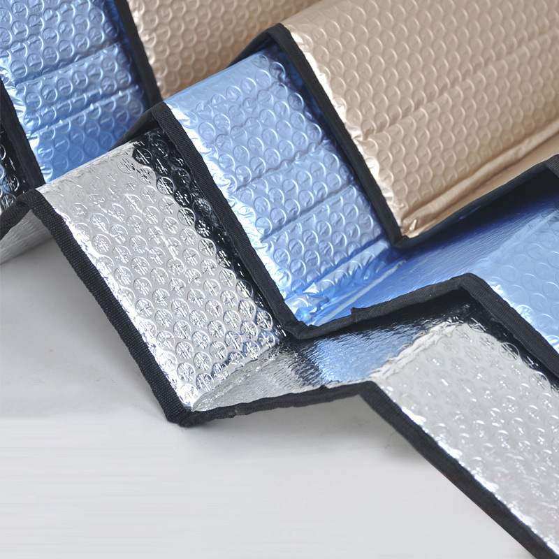 五层加厚汽车遮阳挡前窗折叠挡晒太阳光板铝箔隔热挡遮阳板防