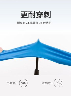 低价清库存一次性蓝色丁餐饮丁清洁手套一次性专用纹厨房绣晴腈