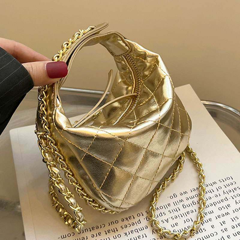 新品 休闲时尚韩版迷你链条女包2023新款菱格气质单肩包迷你简约,箱包皮具/热销女包/男包,小方包,淘宝优惠券,粉丝福利购,淘宝优惠卷