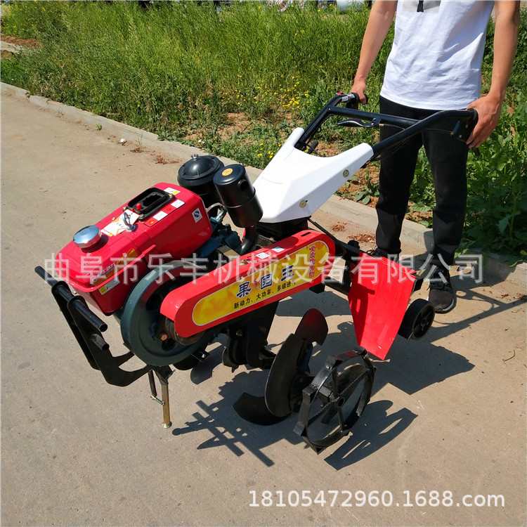 河北斜挂式割草机手推式汽油草坪机两冲程汽油微耕除草机