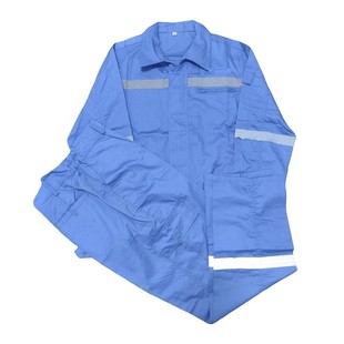 中核五公司工作服夏装起球裤子涤棉耐磨工装上衣不工艺套装劳保