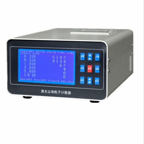 Y09-301 LED粒子颗粒计数器 经典型数码管激光尘埃粒子计数器