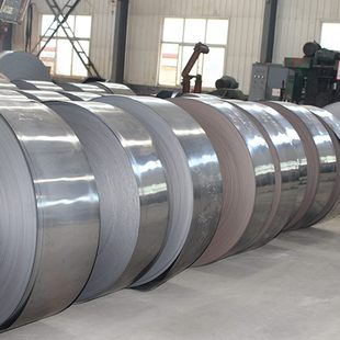65Mn冷轧带钢60si2mn钢带弹簧钢带淬火硬态软态烤蓝带钢厂家批发