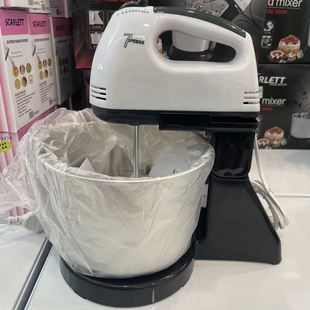 外贸出口家用打蛋器带不锈钢碗搅拌机打发奶油全自动器机奶油手持