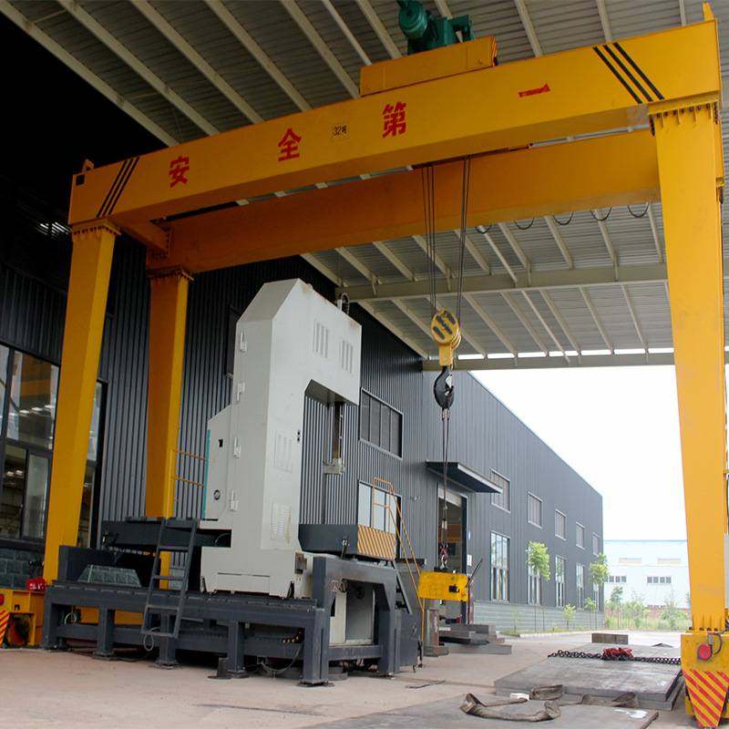 MG型16t电动双梁吊钩门式起重机10吨20T室外露天双主梁龙门吊航车