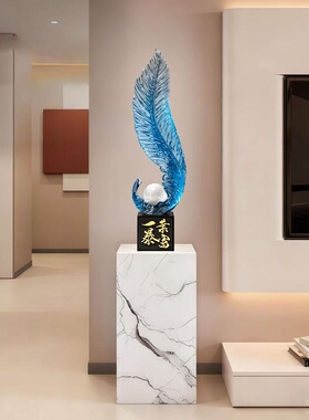 风生水起入户玄关装饰摆件壁龛轻奢客厅电视柜乔迁高档新居礼物旁