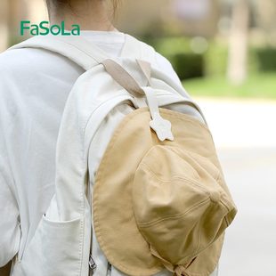 FaSoLa旅行外出帽子收纳夹强太阳帽便携磁挂帽子吸吸力挂钩挂钩扣